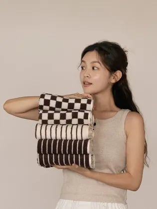 디어리얼 쿠키수건 5p 벌크포장