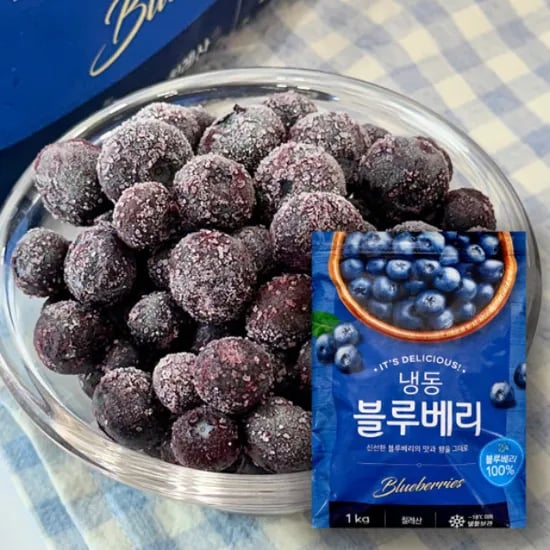 칠레산 냉동 블루베리 1kg
