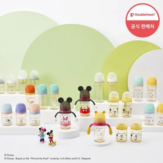 더블하트 마이프레셔스 유리젖병 160ml