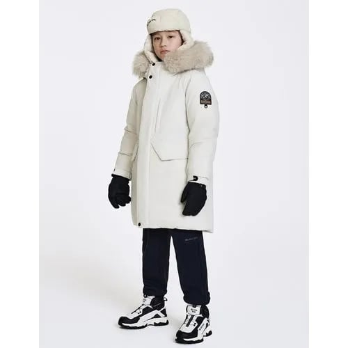 블랙야크키즈 야상다운 베이지