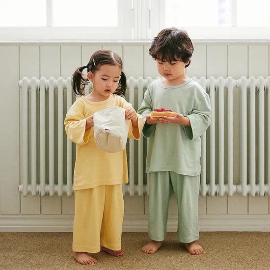 루키즈 밤부 루즈핏 실내복
