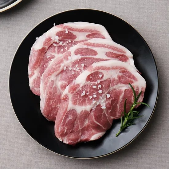 농협안심한돈 목살 500g 500g 총 1kg