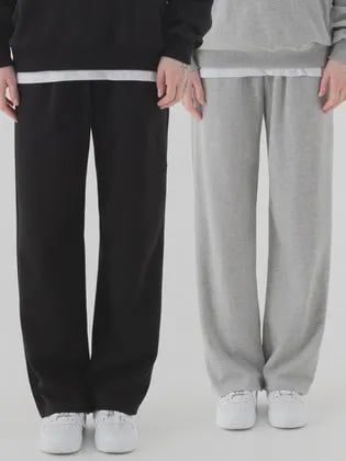 피아네르 에센셜 세미 와이드 스웨트팬츠 2장