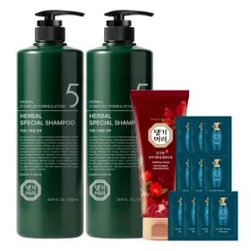 댕기머리 허벌 스페셜 탈모샴푸 1000ml 2개