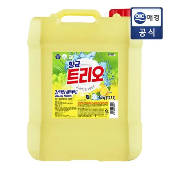 트리오 대용량 주방세제 14kg