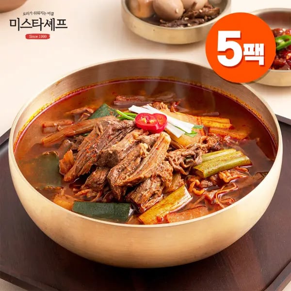 미스타셰프 육개장 5팩