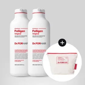 닥터포헤어 폴리젠 오리지널 탈모샴푸 500ml 2개 파우치