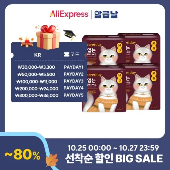 시크릿 입는 생리대 24개