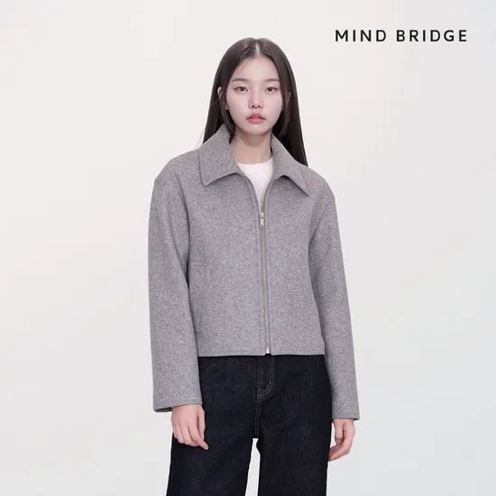 집업 숏코트 3컬러