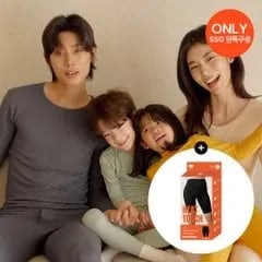 마른파이브 온가족 히트터치 발열내의 세트 2+1