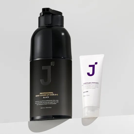 제이숲 프로페셔널 셀프 새치 커버 저자극 샴푸염색 300ml+워터팩