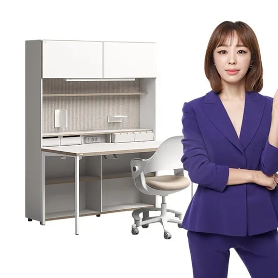 데스커 멀티책상세트 의자 1세트
