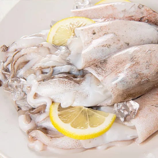 서해안 앞바다 손질 갑오징어 700g (대 5-7미)