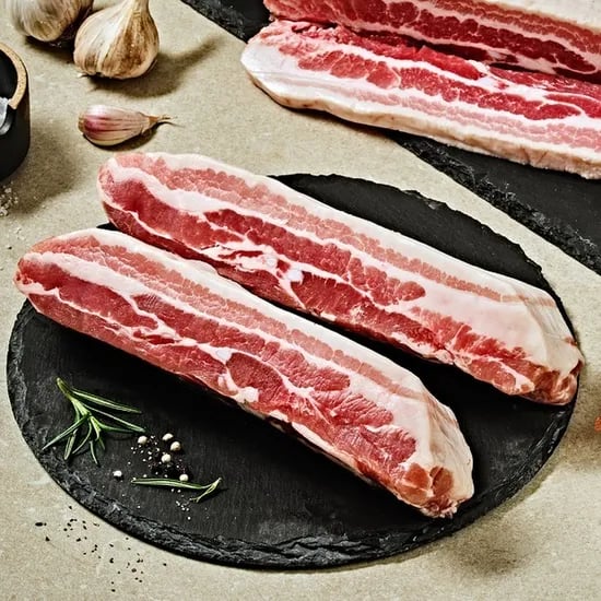 누리푸드 프리미엄 통삼겹 바베큐용 1kg