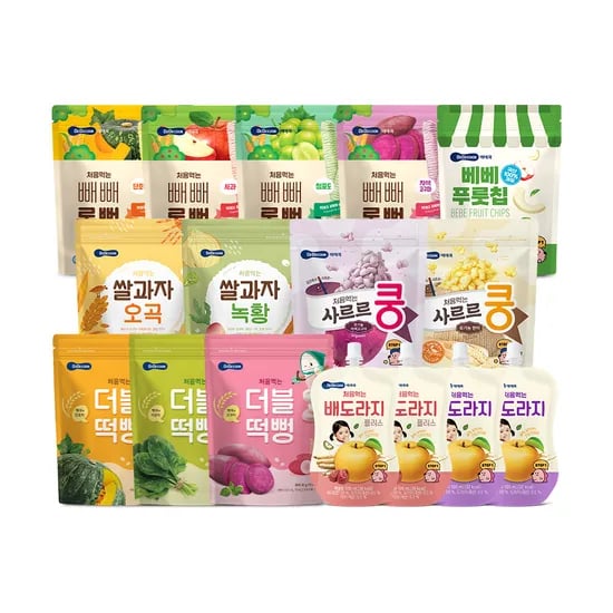 베베쿡 첫 간식세트 12개입