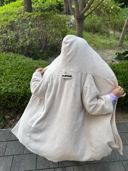 유아가운 비치타월