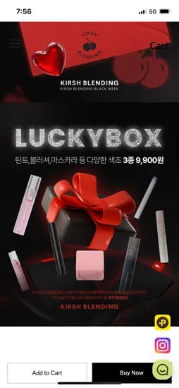 틴트 블러셔 마스카라 외 다양 4900원~