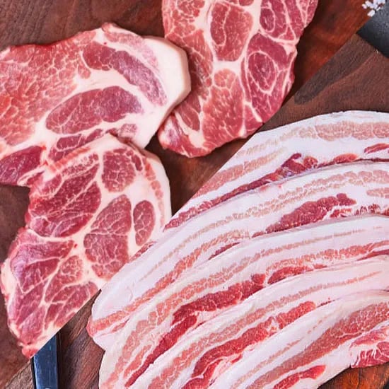 보람 한돈 삼겹살 500g 목살 500g