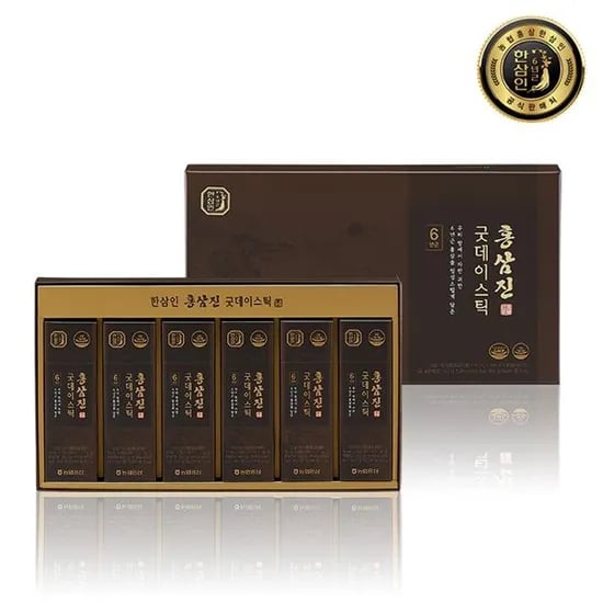 한삼인 홍삼진 굿데이스틱 10mlx60포 1세트