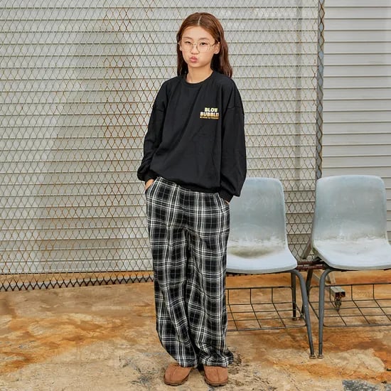 더데이걸 체크바지 기모 7,990원