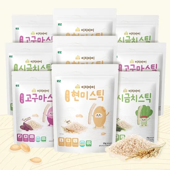 이지아이 유기농 현미스틱 9봉