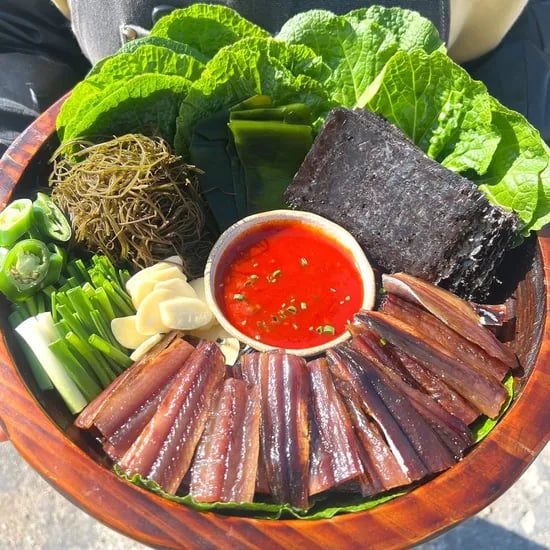 구룡포 햇 과메기 5마리 (10쪽) 야채세트