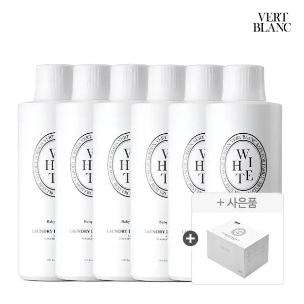 베르블랑 신제품 섬유유연제 6개 이염방지시트 100매