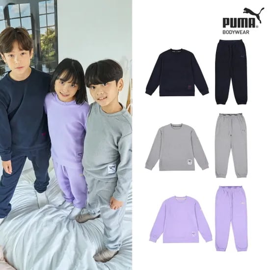 푸마 주니어 에센셜 웜플리스 상하의세트 12,400원
