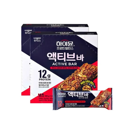 하이뮨 프로틴 밸런스 액티브바 2박스 총12개입