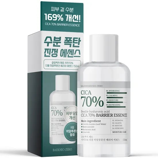 살림백서 제로 시카 70% 진정 에센스 150ml