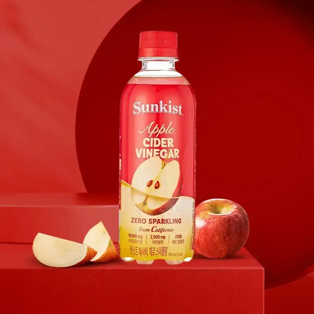 썬키스트 애사비 제로 스파클링 350ml 24개