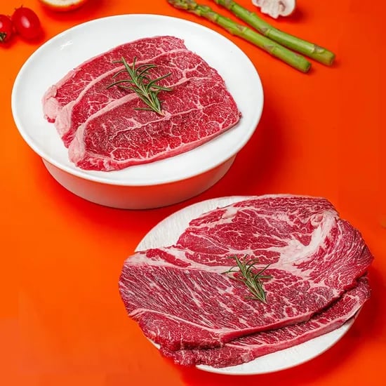 초이스 등급 미국산 등심 부채 1.2kg