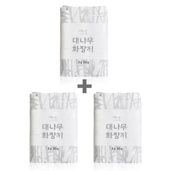 대나무숲 화장지 12롤
