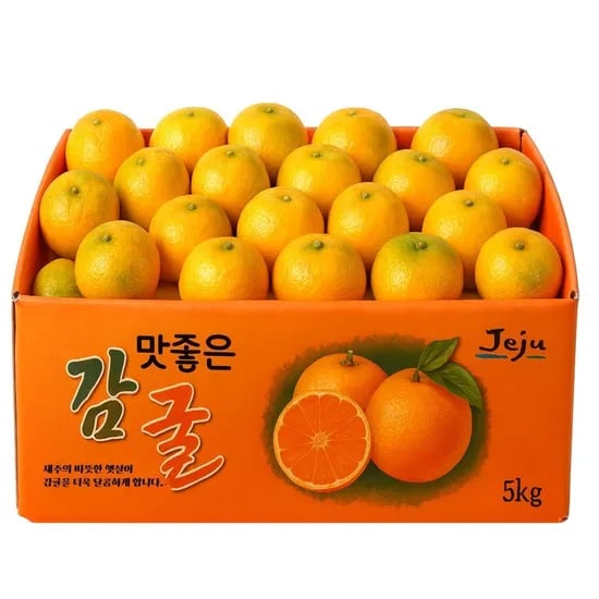 제주직송 노지감귤 로얄과 5kg