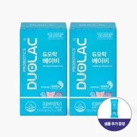 듀오락 유산균 베이비 30포 2박스