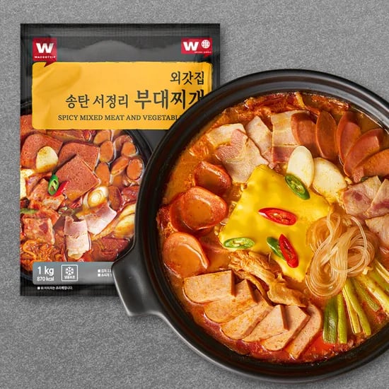 외갓집 서정리 부대찌개 1kg 5팩