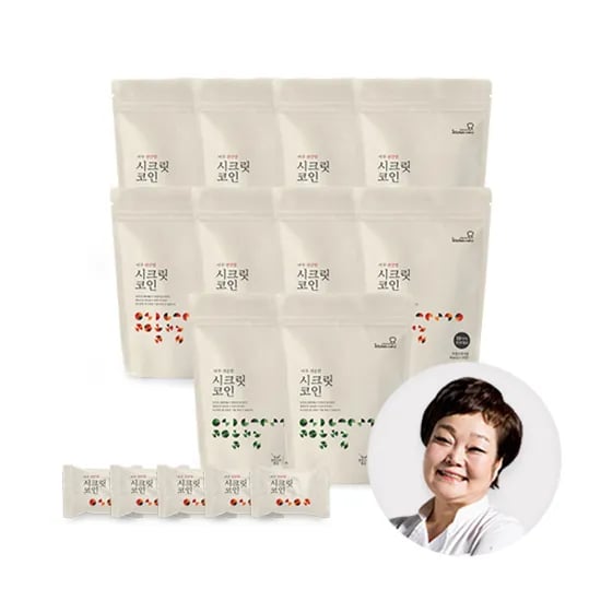 빅마마 이혜정 시크릿코인 육수한알 205알