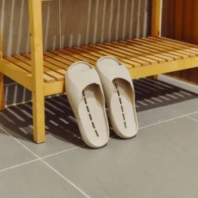 문틈에 걸리지않는 항균 슬리퍼