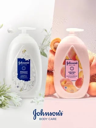 존슨즈 브라이트 바디로션 화이트 자스민&화이트릴리 500ml 2개