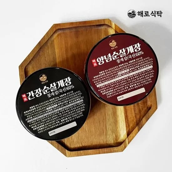 국내산 양념 순살게장 700g