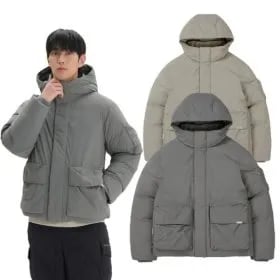 스노우피크 남성 캠핑 헤비다운