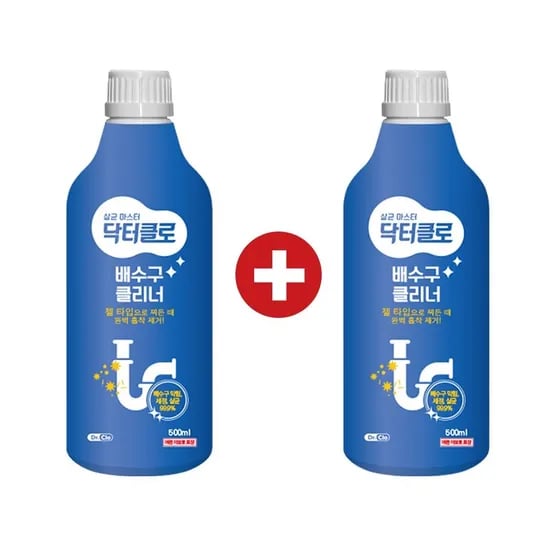 배수구클리너 500ml 1+1