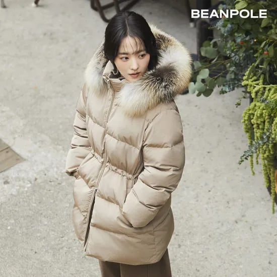 빈폴레이디스 울 케이블 긴소매 카디건