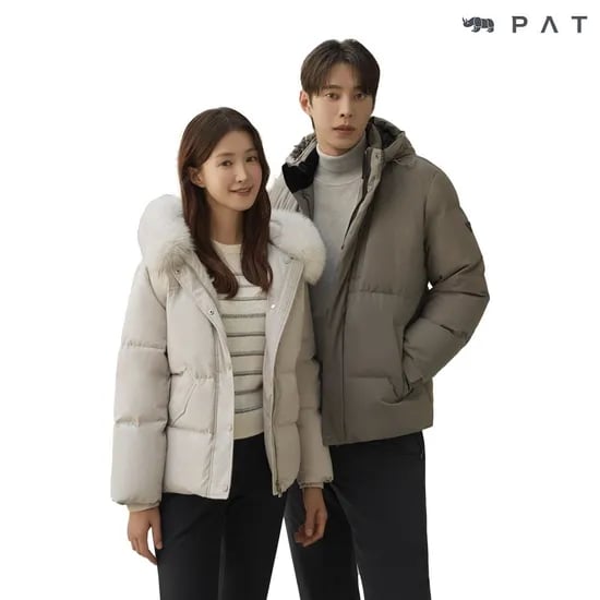 PAT 베이직 스트레치 구스다운 점퍼