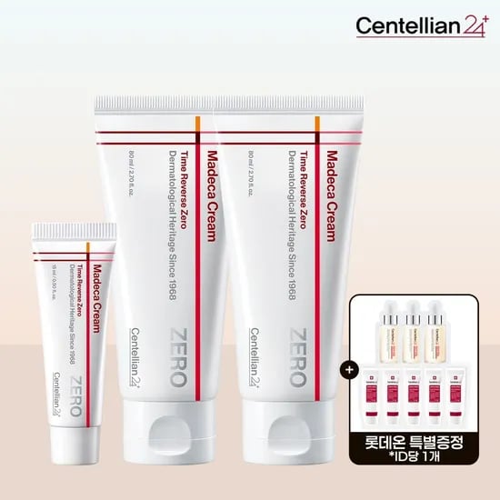 동국제약 마데카크림 타임리버스 제로 80ml×2 + 15ml