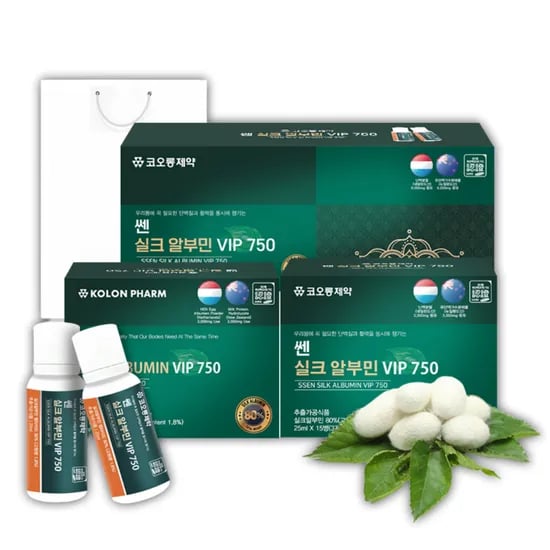 쎈 실크알부민 VIP 750 30병
