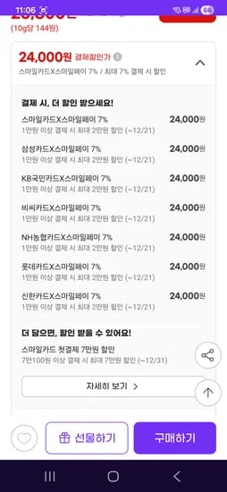 동원 라이트 스탠다드 참치 150g 12개