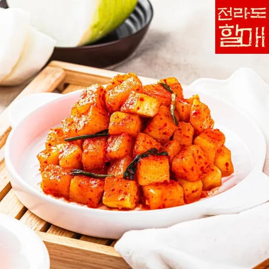 전라도할매 깍두기 3kg