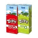 피크닉 제로 사과/청포도 200ml 48팩