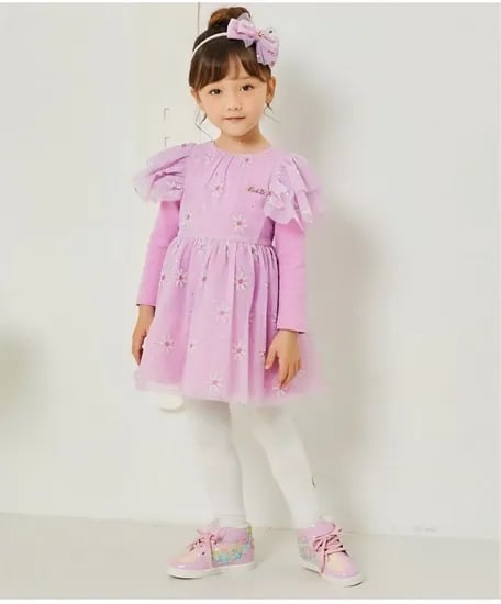 프렌치캣 플라워 샤 원피스